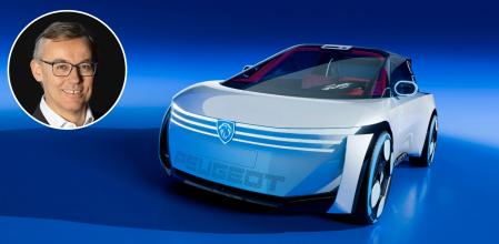 El nuevo Peugeot Polygon incorpora varias novedades que veremos en los coches de la firma próximamente, según su CEO Alain Favey.