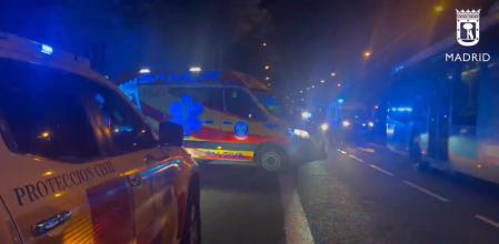 Ambulancias de Samur Protección Civil de Madrid