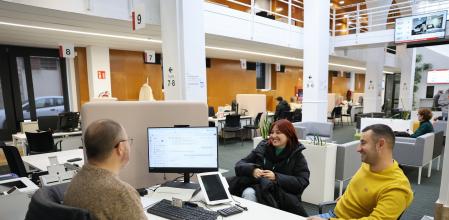 Oficina atenció integrada de la Generalitat. Es va posar en marxa fa un any a Tarragona.