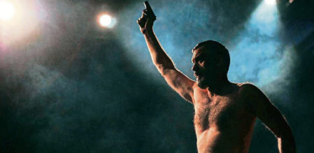 Una escena de la obra Mamá militar, que fue premiada como la que mejor ha reflejado el drama de la guerra con Rusia