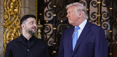 Trump va reconèixer aZelenskia Mar-a-Lagoque “la negociació és molt complexa”, tot i que va afegir un ambigu “però tampoc tant”
