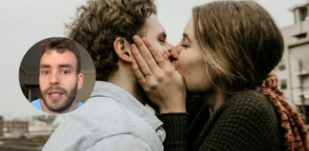 Jorge Ángel, enfermero, explica por qué los besos son beneficiosos para la salud de las personas.