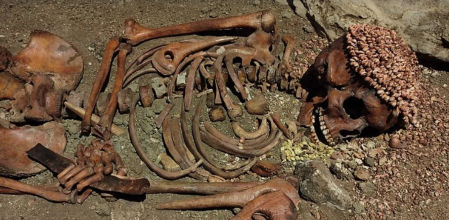 Los restos del 'príncipe' de Arene Candide (Italia)