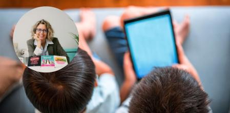 Una profesora habla de los peligros del uso excesivo de las pantallas.