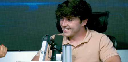 Fran Ortuño durante el podcast