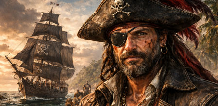 La curiosa razón por la que los piratas llevaban un parche en el ojo, que no tenía nada que ver con batallas épicas