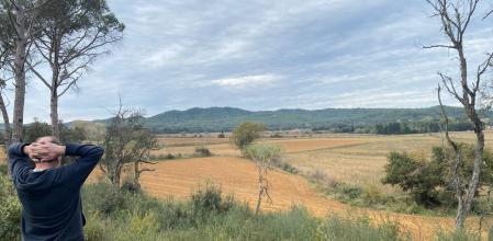 Terrenos en los que se ubicarían los 9.000 módulos fotovoltaicos, con una potencia de 5 MW