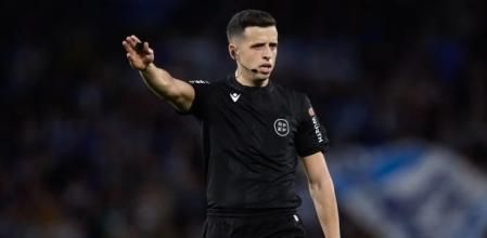 García Verdura en un partido de esta temporada