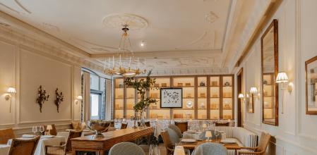 El interior del restaurante