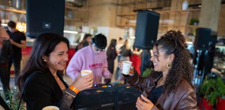 Imatge d’una coffeerave al restaurantVraba, al moll d’Espanya del Port Vell de Barcelona