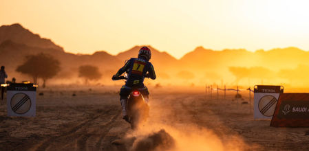 Primera etapa del Rally Dakar en motos