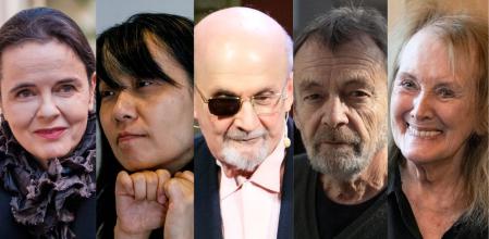 Los escritores Amélie Nothomb, Han Kang, Salman Rushdie, Pierre Lemaitre y Annie Ernaux, entre los destacados de la 'rentrée'&nbsp;