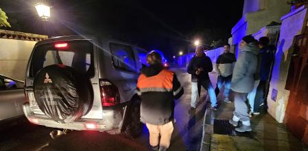 Protección civil anunciaba el desalojo de las viviendas de la urbanización de Guadacorte en Los Barrios (Cádiz) dado las fuertes lluvias que dejaría la borrasca Francis.&nbsp;