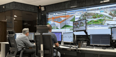 Imagen del centro de control de Aguas de Alicante.