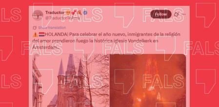 El incendio de una iglesia en Ámsterdam no se investiga como atentado islamista&nbsp;&nbsp;