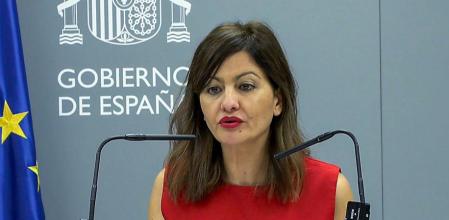 MADRID, 27/06/2025.- La ministra de Juventud e Infancia, Sira Rego, atiende a la prensa tras presidir la Conferencia Sectorial de Infancia y Adolescencia este viernes en Madrid. Rego ha informado este viernes que las derivaciones de menores migrantes no acompañados desde zonas tensionadas como Canarias o Ceuta a otros territorios empezarán, previsiblemente, en el mes de agosto, pese a las