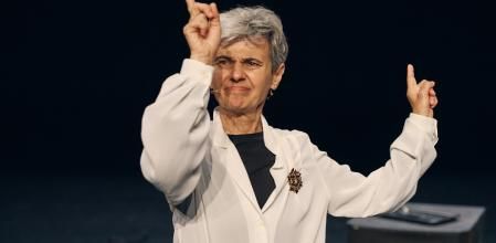 Pepita Cedillo en la obra 'Treballs forçats'