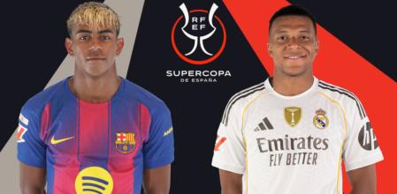 Barça y Real Madrid juegan la primera final del año, la de la Supercopa de España