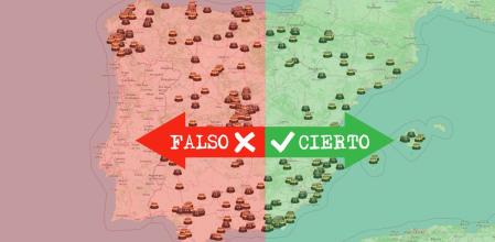 ¿Qué sabemos del mapa que muestra las balizas V16 activadas?