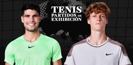 Alcaraz y Sinner se verán las caras en un partido de exhibición