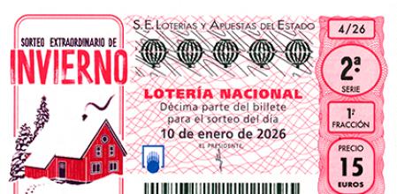 Lotería Nacional | El sorteo y resultados en directo de hoy de el Sorteo Extraordinario de Invierno
