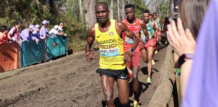 Jacob Kiplimo, en el Mundial de cross country del 2025