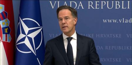 El secretario general de la OTAN, Mark Rutte, evita salir en defensa de Dinamarca