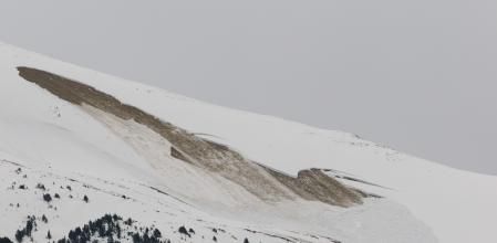 Alud en el Balandrau.