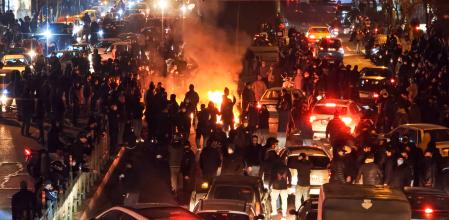 Las protestas en Teherán dejaron una brutal represión y miles de fallecidos