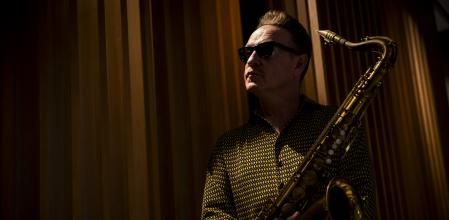 14 - 09 - 2023 / Barcelona / Entrevista a Dani Nel·lo / Foto: Llibert Teixidó. Dani Nel·lo es saxofonista, compositor y productor discográfico.