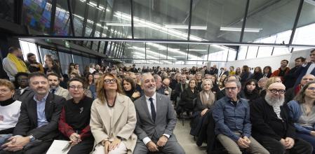 A primera fila,Víctor Puga,Maria Buhigas, Laia Bonet, Jaume Collboni,Antoni Mirai Joan Roig