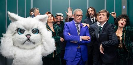 Boris Izaguirre, en el penúltimo programa de 'Late Xou'