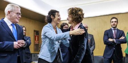 La vicepresidenta primera del Gobierno y ministra de Hacienda, María Jesús Montero y el ministro de Política Territorial y Memoria Democrática, Ángel Víctor Torres, presiden este martes en Madrid el Consejo de Política Fiscal y Financiera (CPFF) con las comunidades autónomas para abordar la propuesta de financiación autonómica del ejecutivo