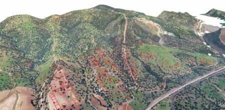 Los datos LiDAR han permitido descubrir anomalías en el terreno que indicarían la ubicación de la ciudad de Medina Alzahira en la barriada de Alcolea&nbsp;