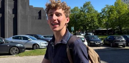 Manuel Goas, joven madrileño de 24 años que vive actualmente en Copenhague.