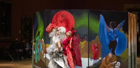 'Escorpio', de Zadie Xa y Benito Mayor Vallejo, comisariada por Priyesh Mistry. The National Gallery, Londres. Con el apoyo del Canada Council for the Arts.&nbsp;