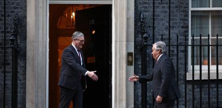 Keir Starmerva rebre divendres a Downing Street el secretari general de l’ONU, António Guterres