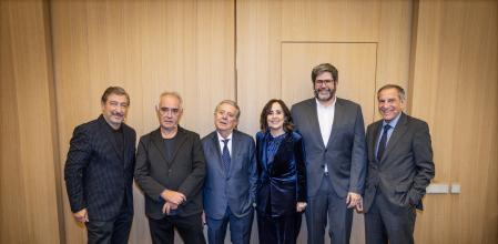 Joan Roca, Ferran Adrià, Javier Godó, Cristina Jolonch, Xavier Bundó i Ramon Rovira