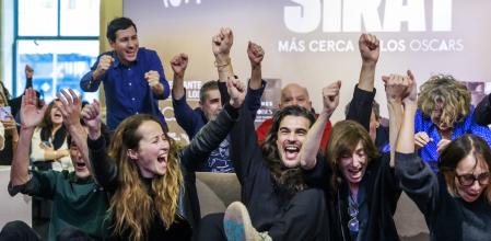 L’alegria desbordant d’Óliver Laxe i l’equip de Sirât a Madrid després de la doble nominació als Oscars