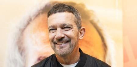 Antonio Banderas, en el estreno de 'Dolor y gloria' en Turín.