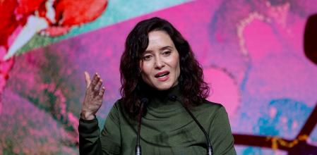 Isabel Díaz Ayuso, presidenta de la Comunidad de Madrid, esta semana en Fitur