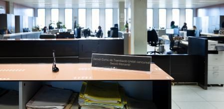 La secció mercantil de Barcelona està plenament adaptada a la llei d’eficiència