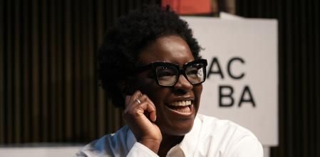 Elvira Dyangani Osea la presentació dels 30 anys del Macba