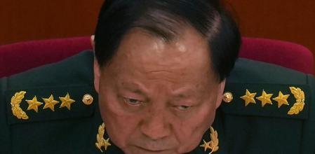 El defenestrado general Zhang Youxia, que fue hasta el sábado el uniformado con más poder de China, en una foto de marzo pasado 