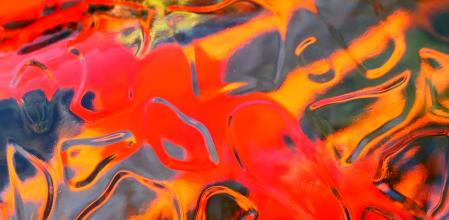 Los patrones del arte psicodélico.