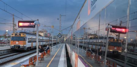 Estación de Rodalies de Renfe de Badalona
