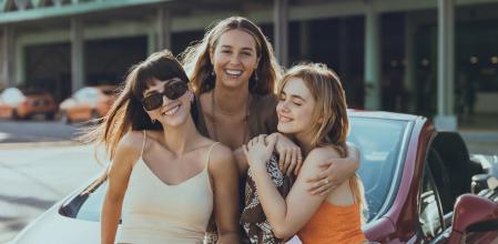 Claudia Salas, Paula Usero y Clara Galle.