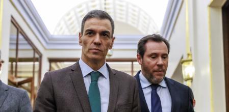 Puenteva acompanyar ahir Sánchez en els accessos a l’hemicicle delCongrés dels Diputats