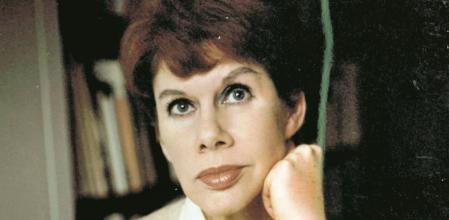 La escritora británica Anita Brookner 