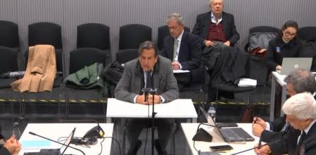 Ángel Serrano, directivo de Isolux, este miércoles en la Audiencia Nacional 